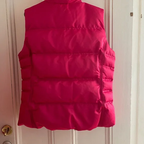 (NEW)adidas Hot Pink Down Puffer Vest - Picture 10 of 16